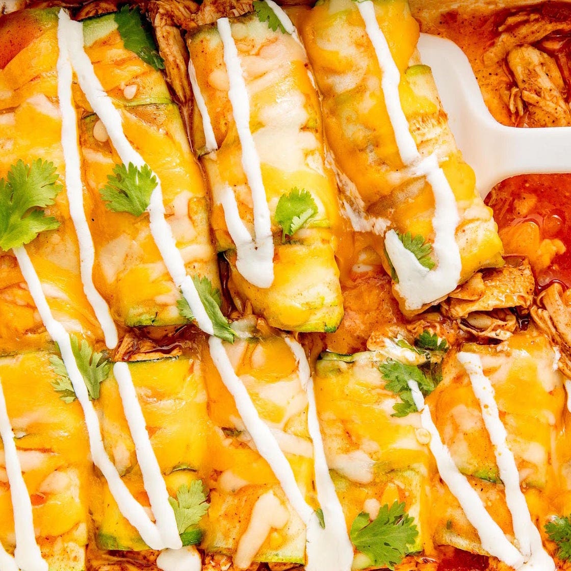Zucchini Enchiladas