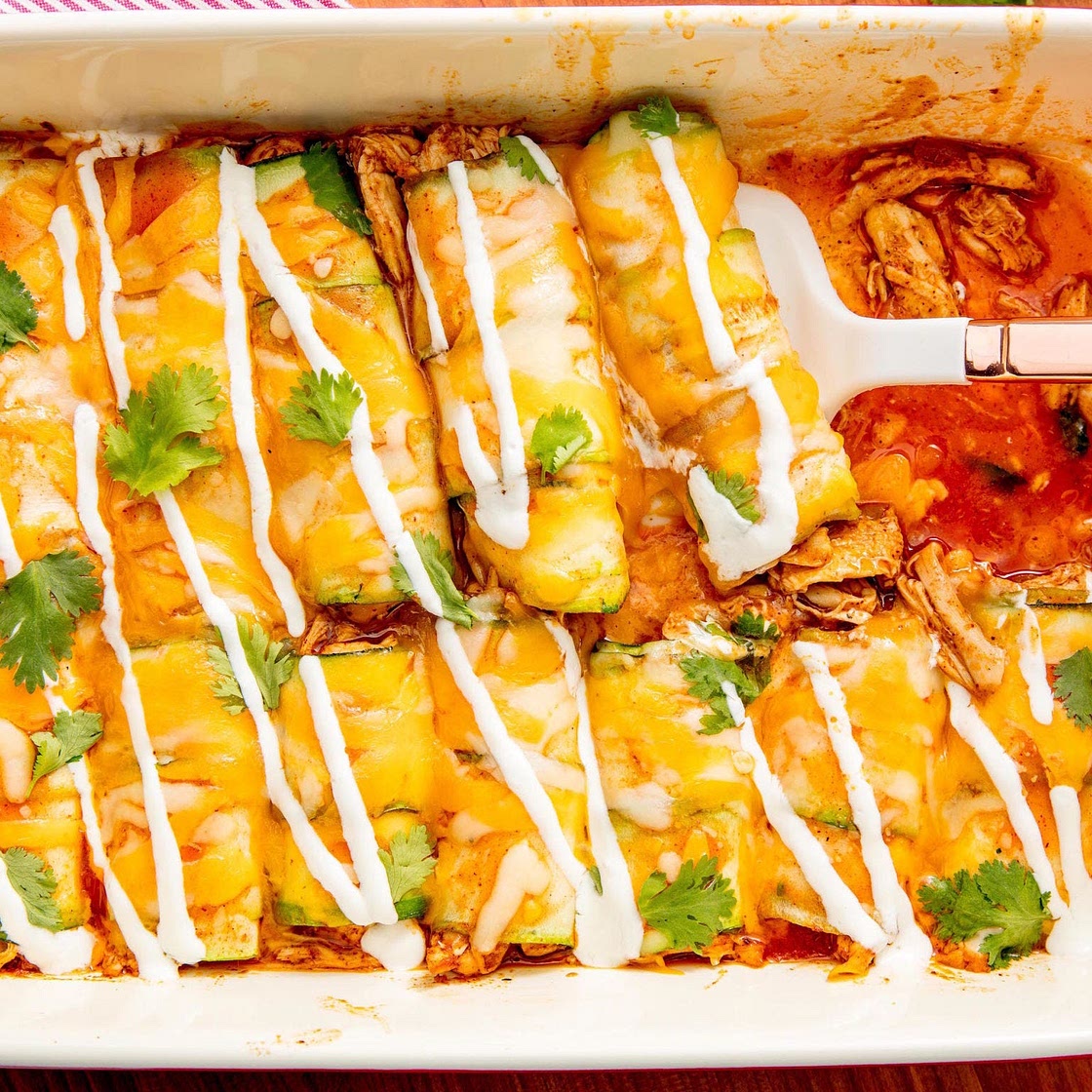 Zucchini Enchiladas