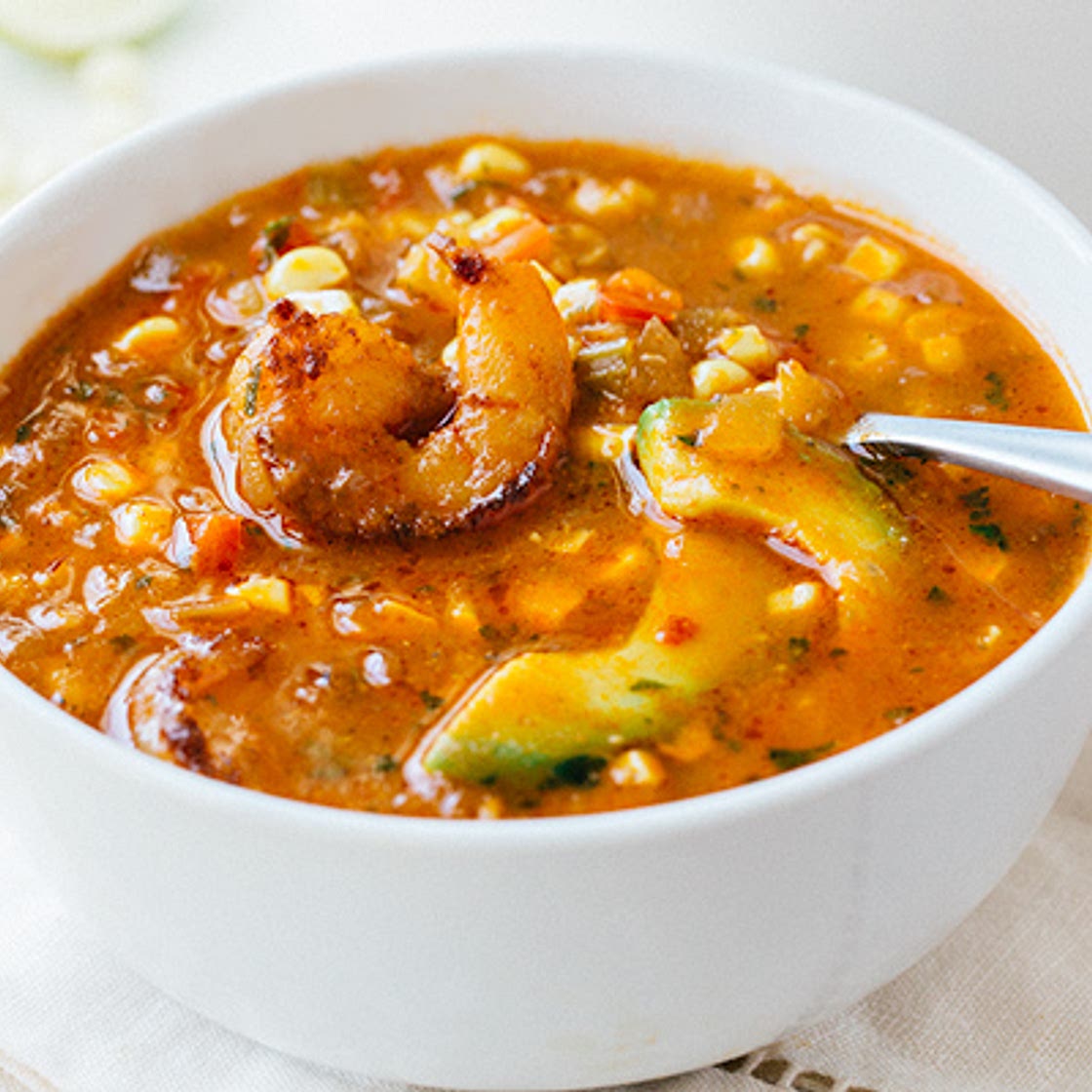 Shrimp and Corn Soup