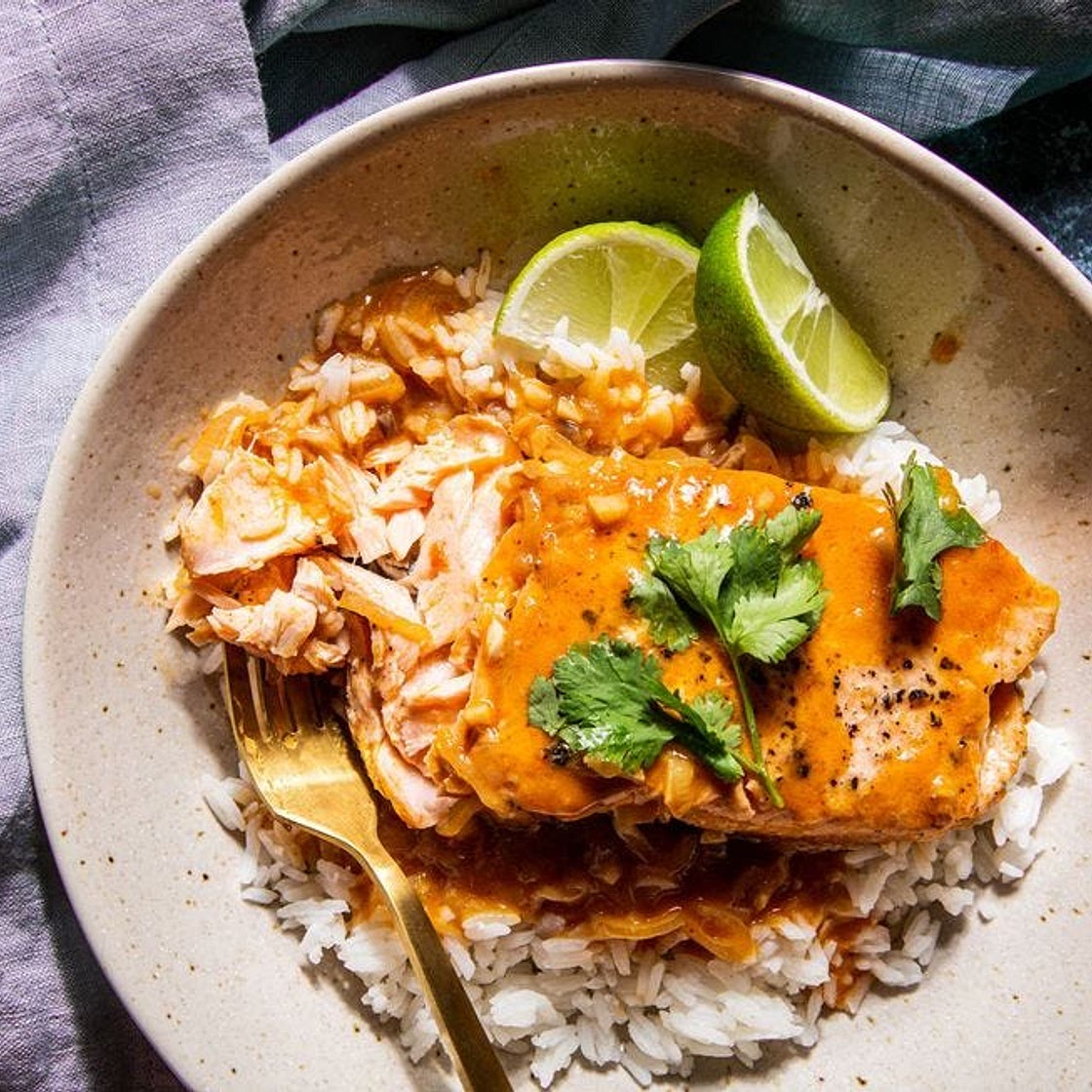Coconut Curry Salmon