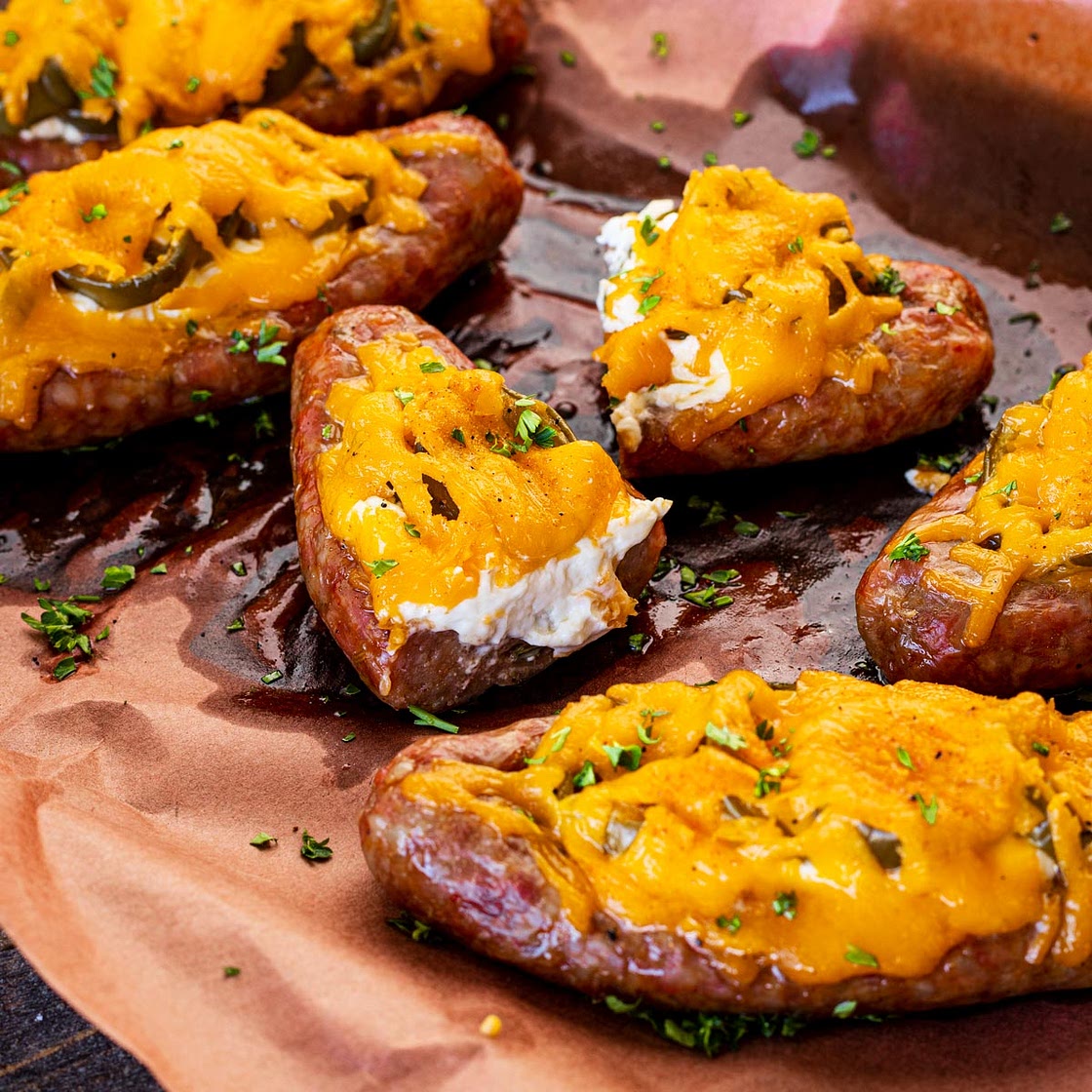 Sausage Popper Boats