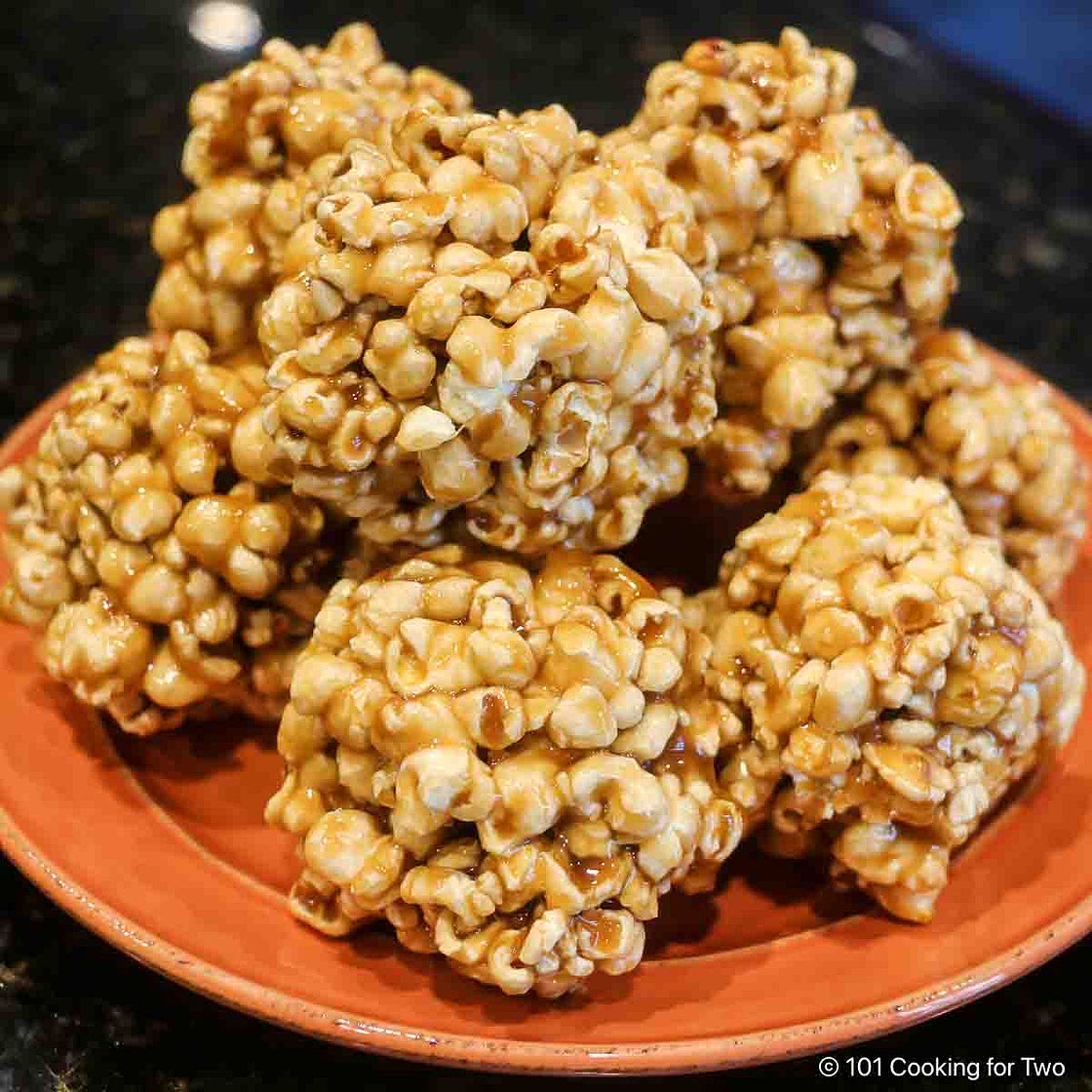 Old Fashioned Popcorn Balls (Caramel & Karo Syrup Recipe)