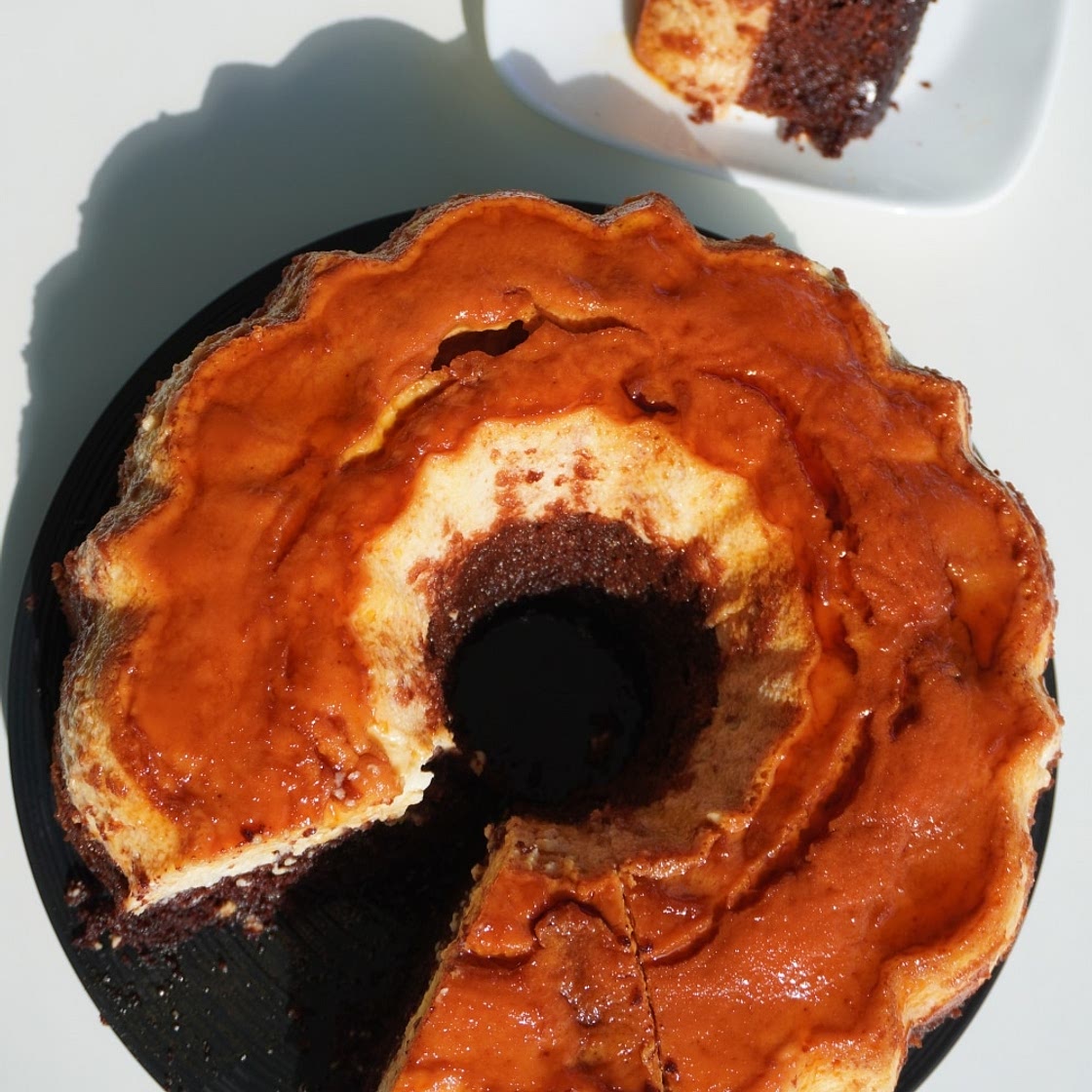 Chocoflan (the impossible flip over cake)