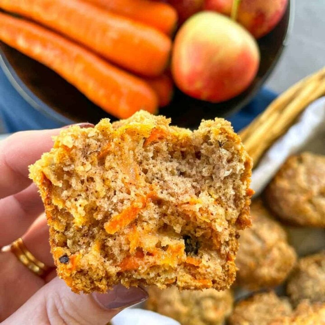Apple Carrot Muffins