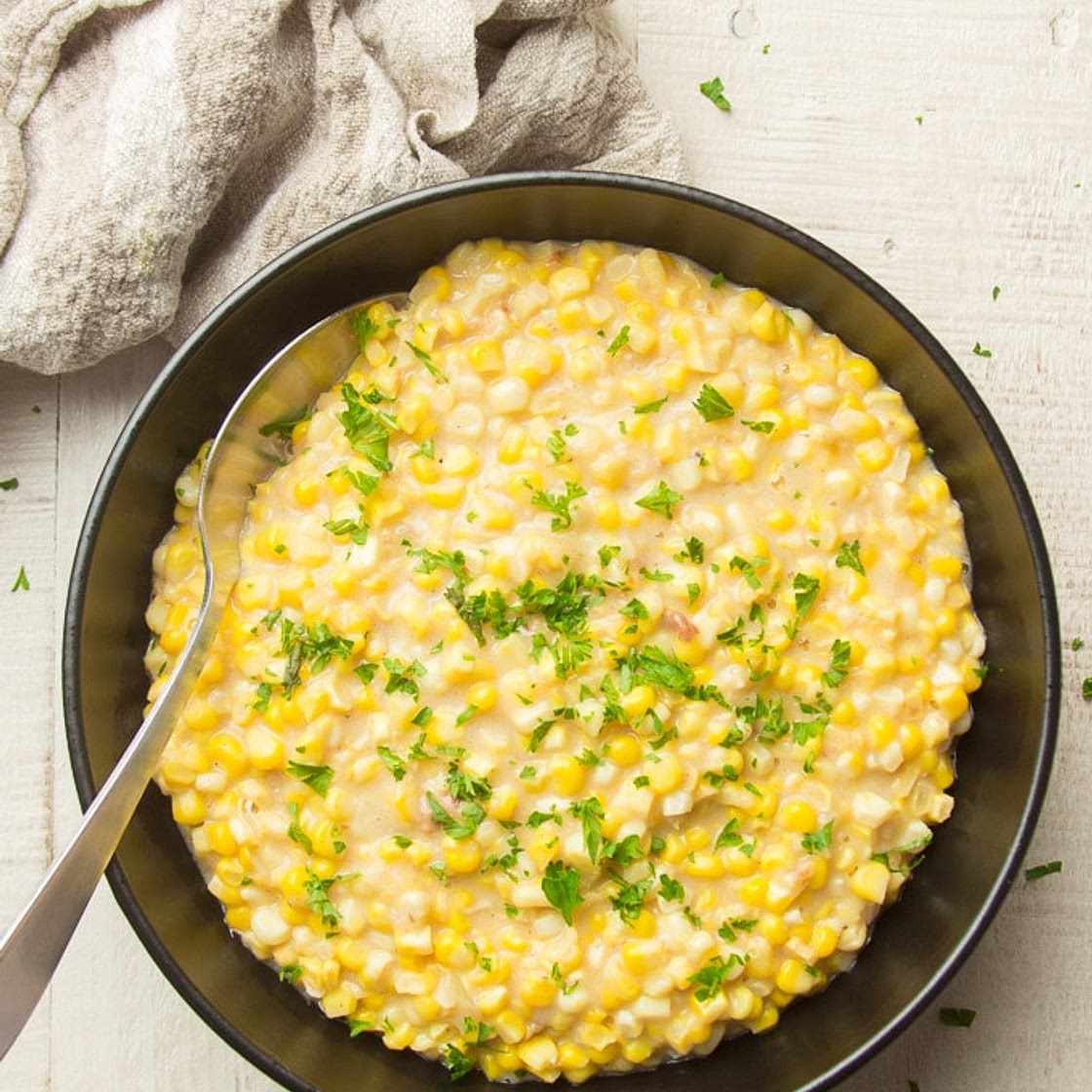Vegan Creamed Corn