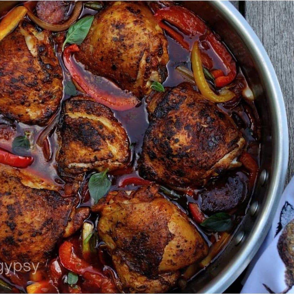 One Pan Chicken & Chorizo