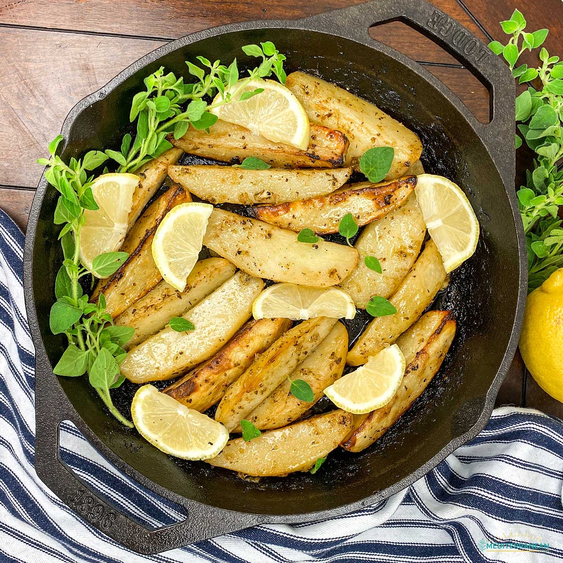 Greek Lemon Potatoes