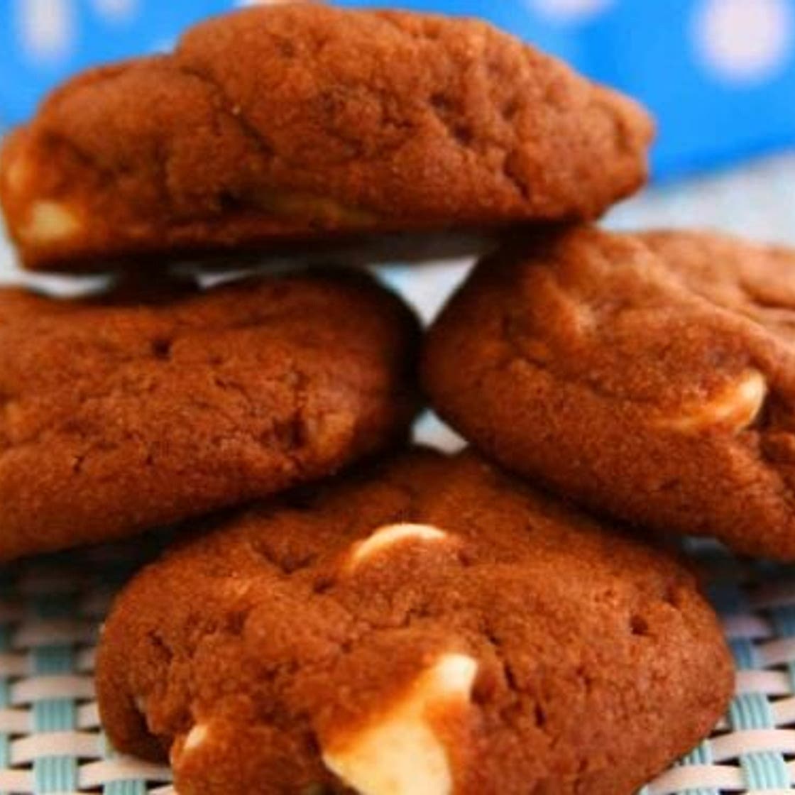 Whole Wheat Double Chocolate Cookies