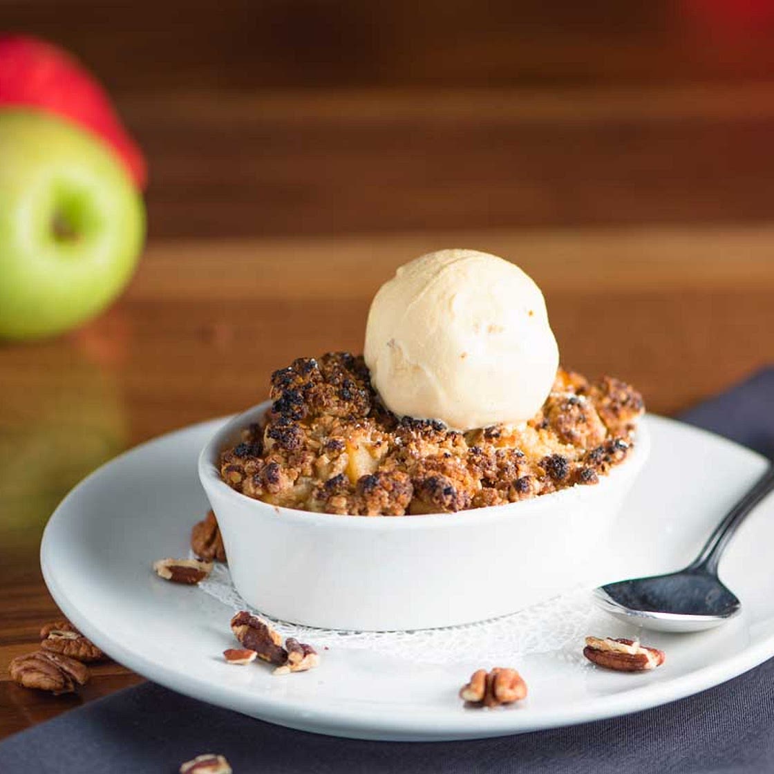 Butterscotch Apple Crisp Recipe