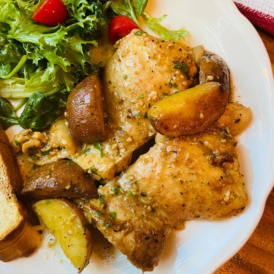 One Pan Chicken and Potatoes