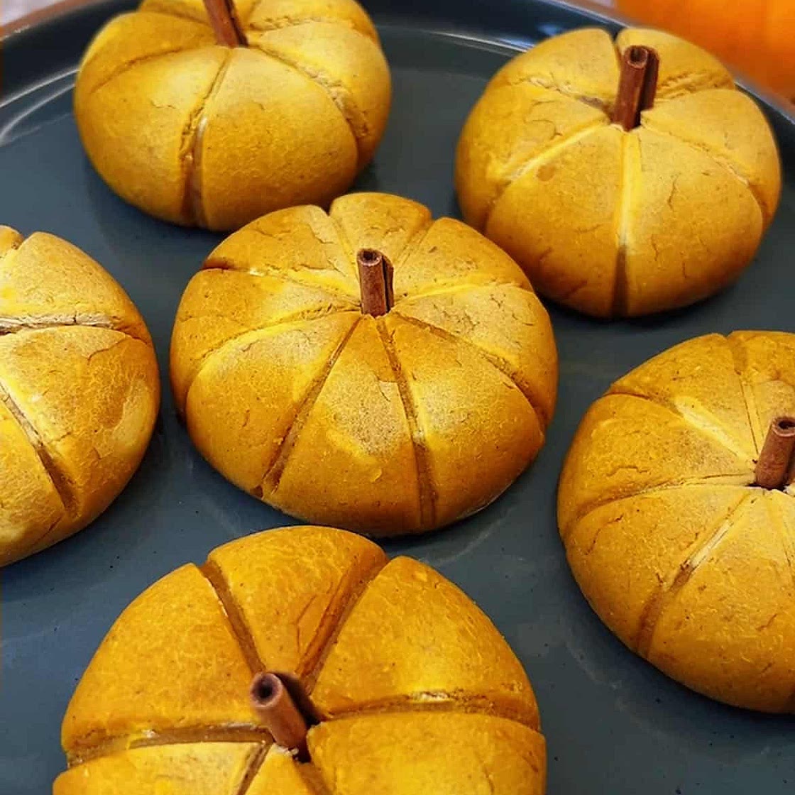 Pumpkin Mochi - Baked, Vegan, Gluten-free Fall Dessert Recipe