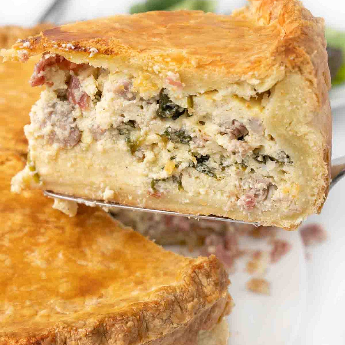 Italian Easter Pie {Pizza Rustica}