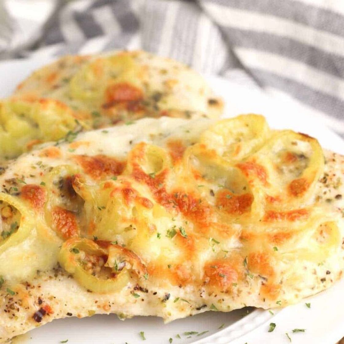 Italian Banana Pepper Chicken