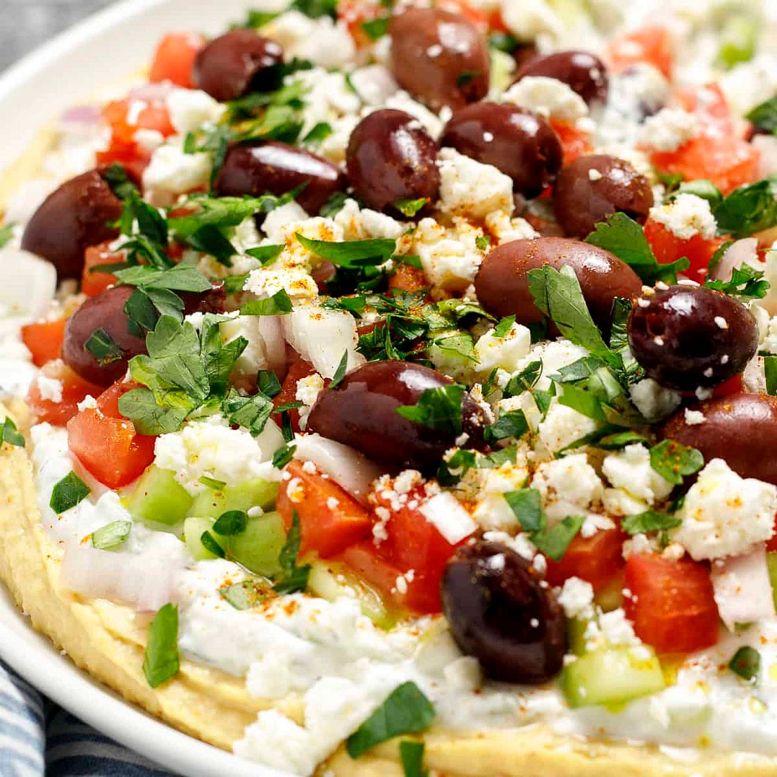The Ultimate Greek 7-Layer Dip
