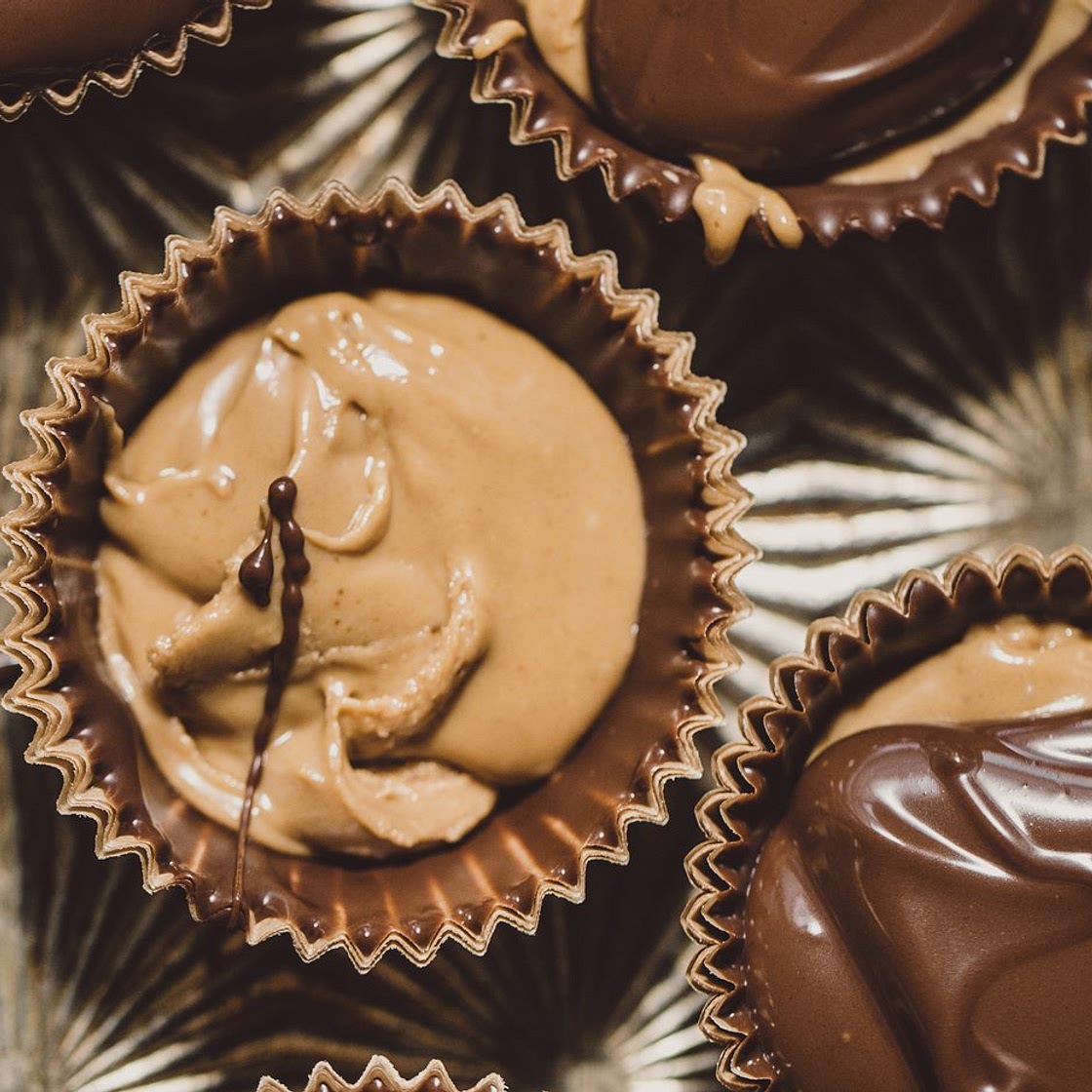 Pana Organic dark chocolate cups