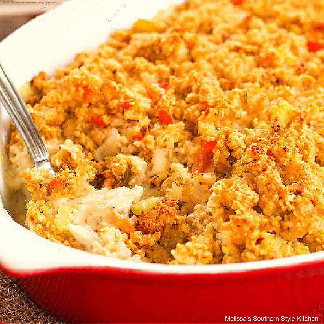 Chicken And Dressing Casserole