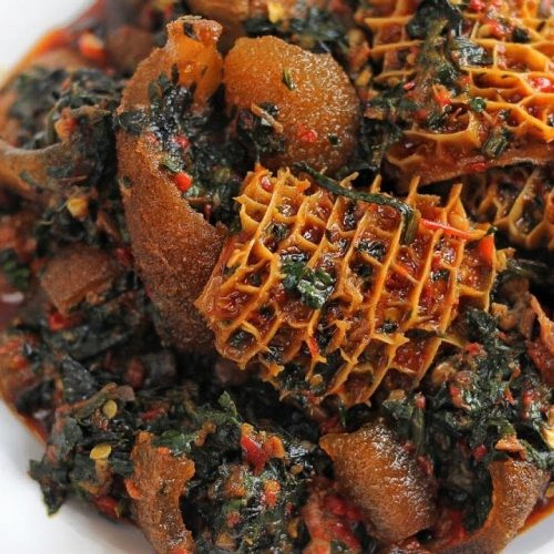 Assorted Efo Riro Soup