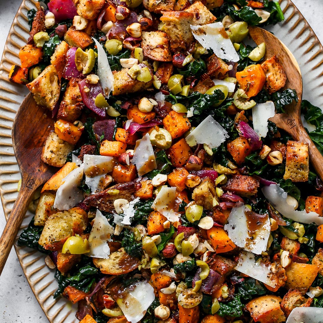 Autumn Panzanella Salad