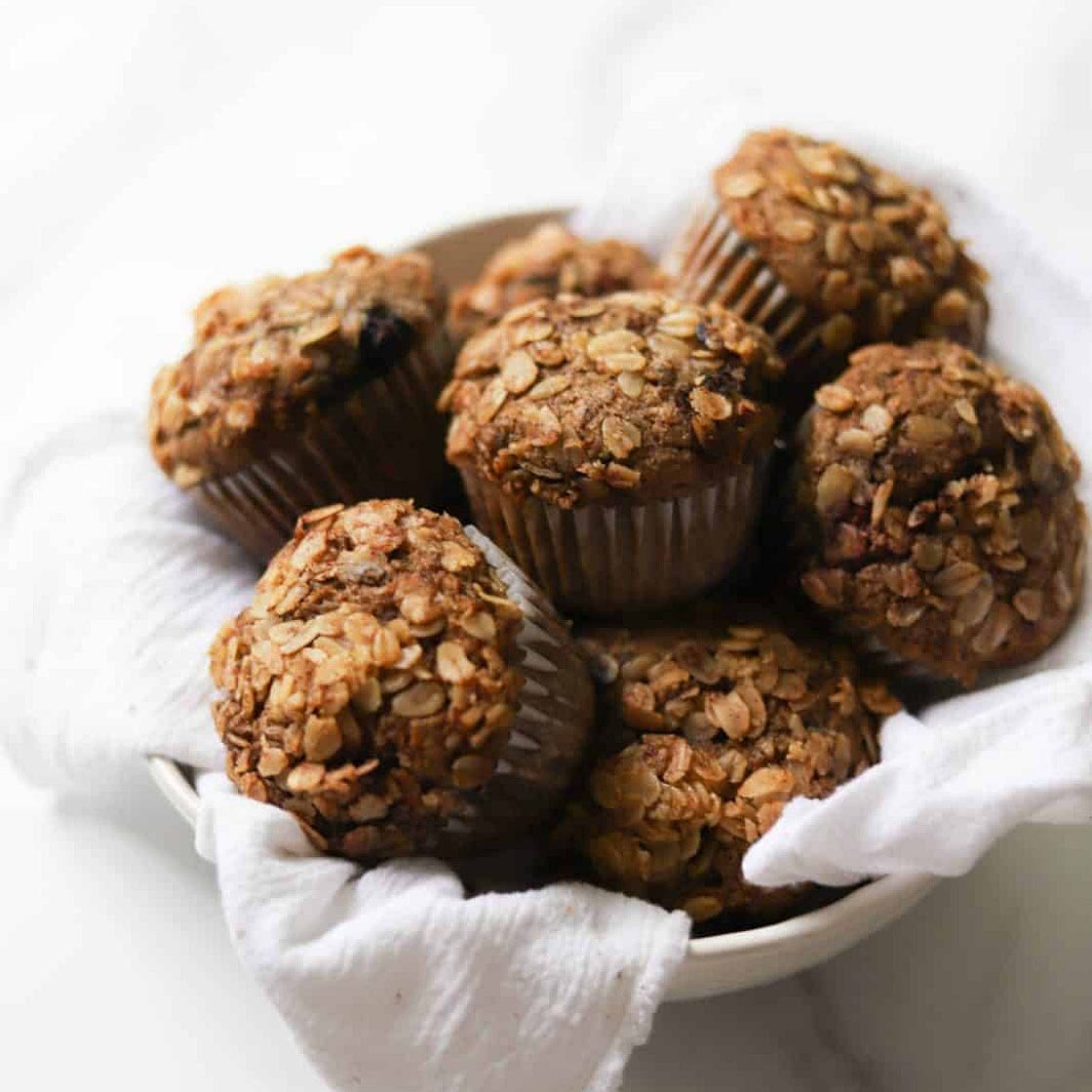 Mixed Berry Muffins with Crumble Topping