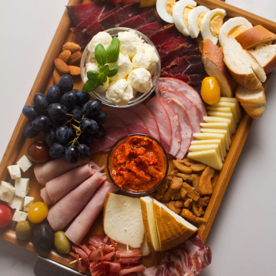 Balkan Meza: Tapas-Style Appetizer Platter
