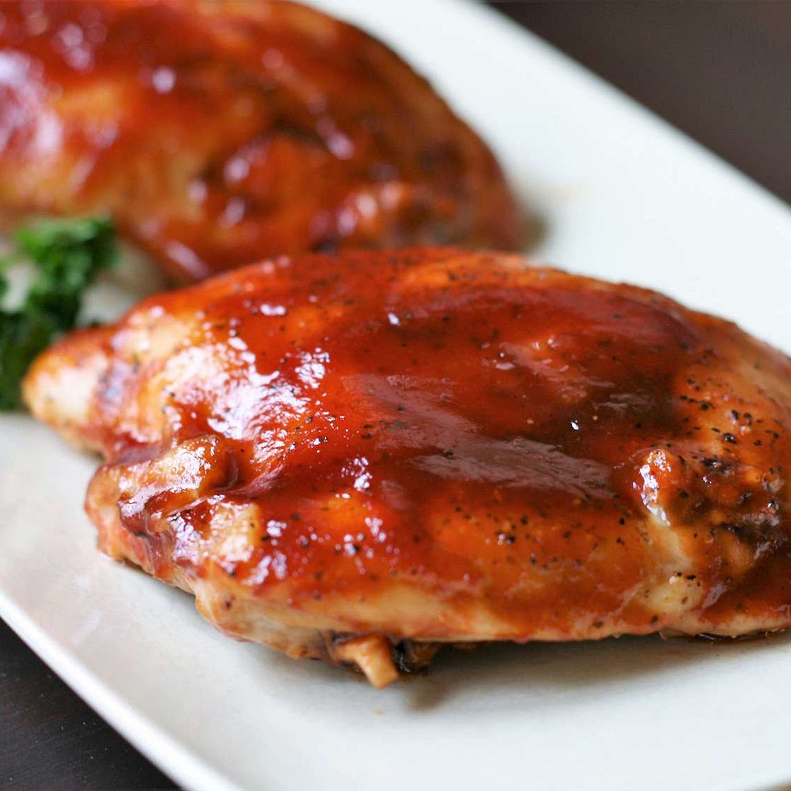 BBQ Chicken Breasts in the Oven