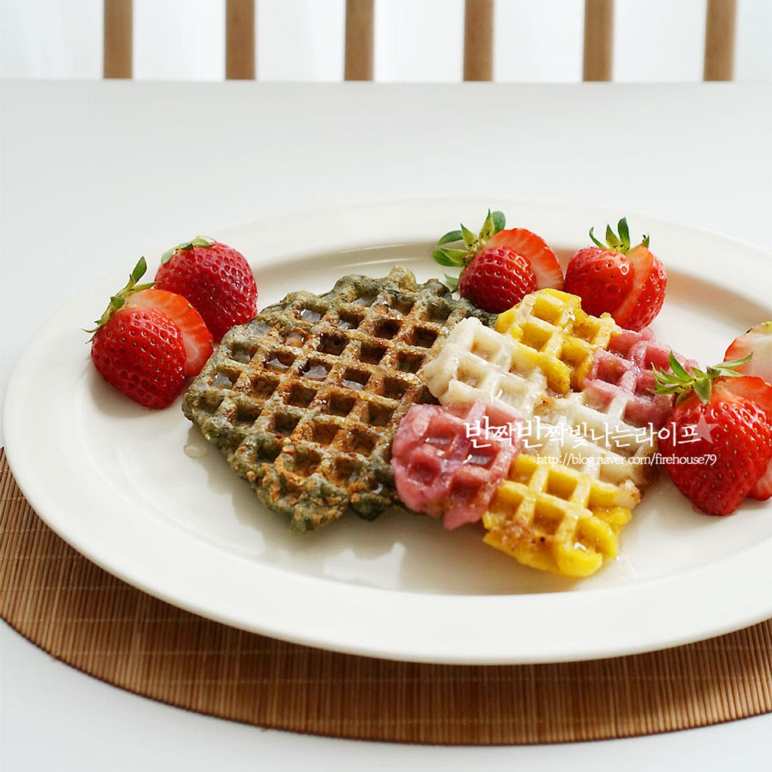 인절미 와플 윤스테이 와플팬 떡 구워먹기