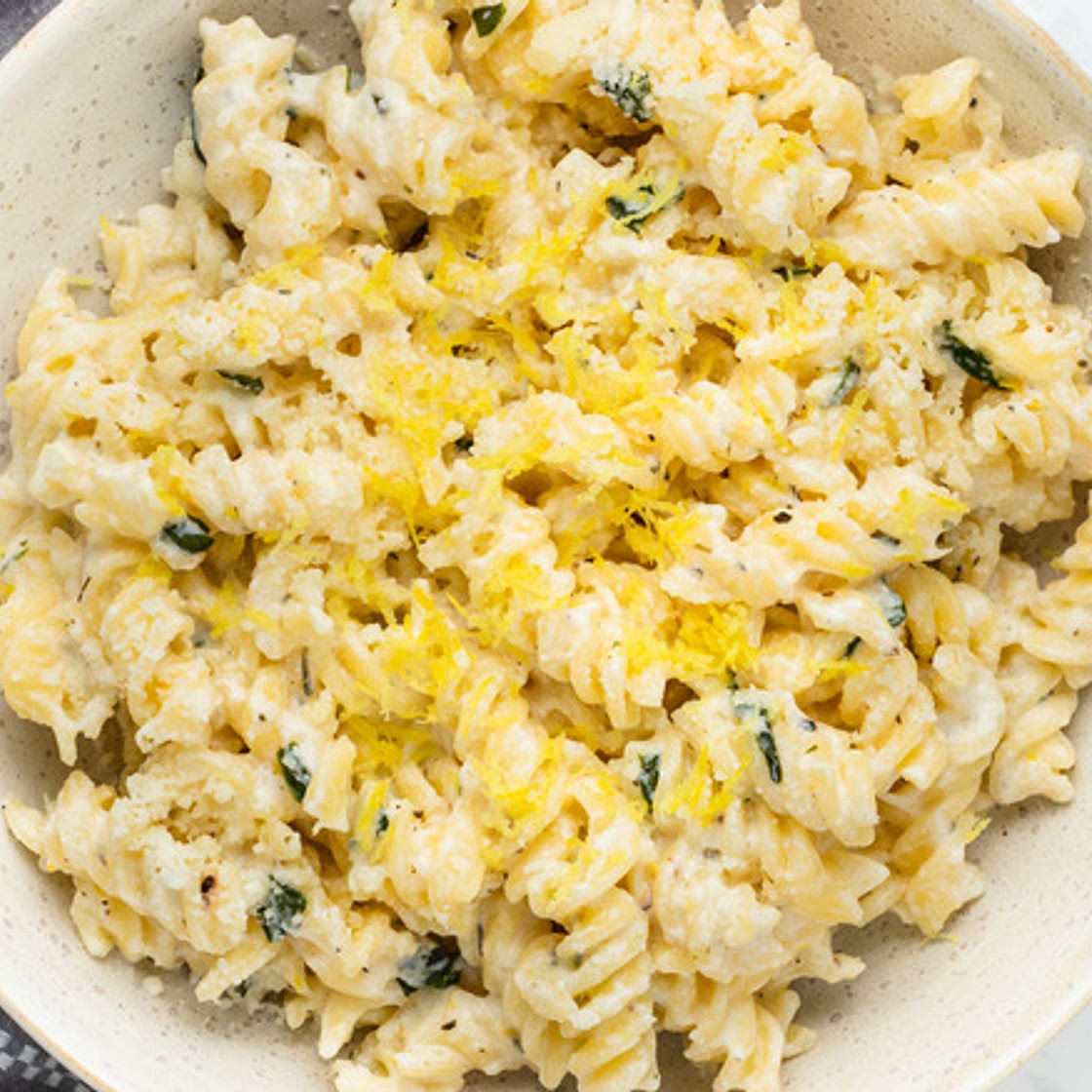 Creamy Lemon Ricotta Pasta Recipe