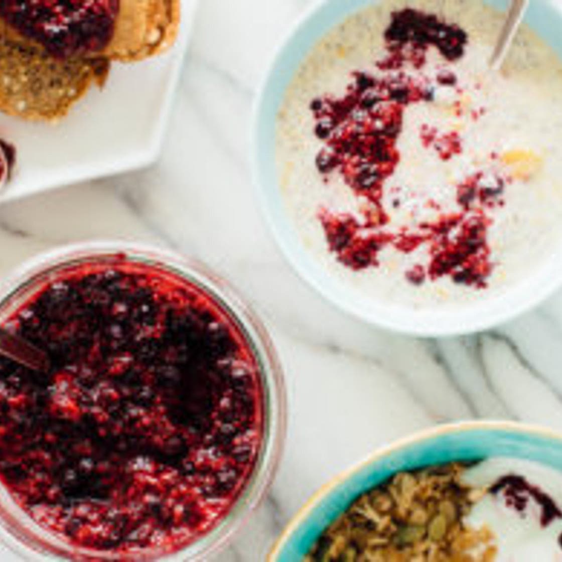 Easy Berry Chia Seed Jam