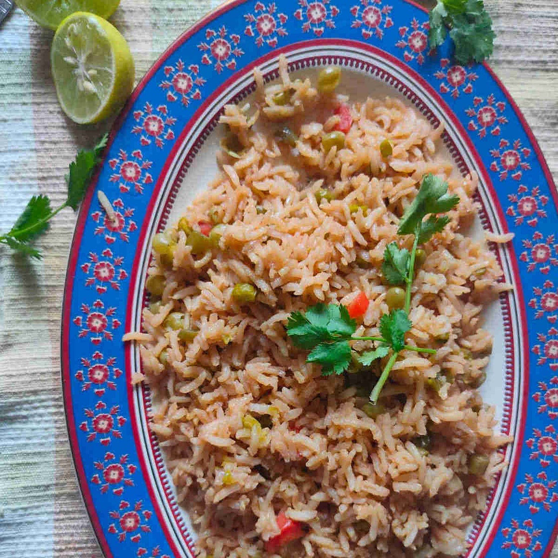 Easy Vegan Fried Brown Rice