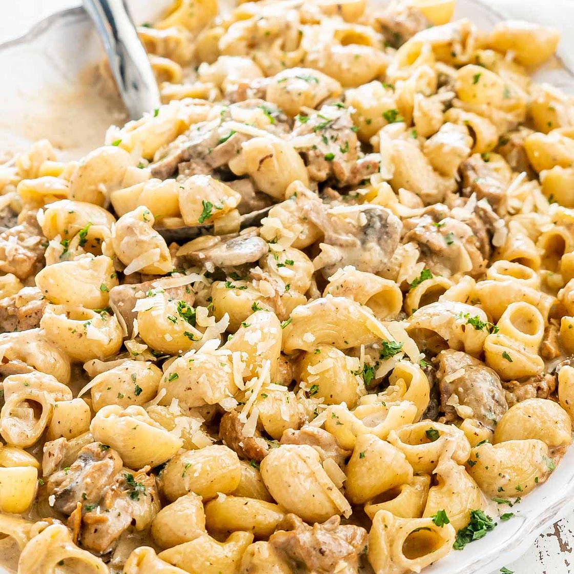 Creamy Chicken Marsala Pasta