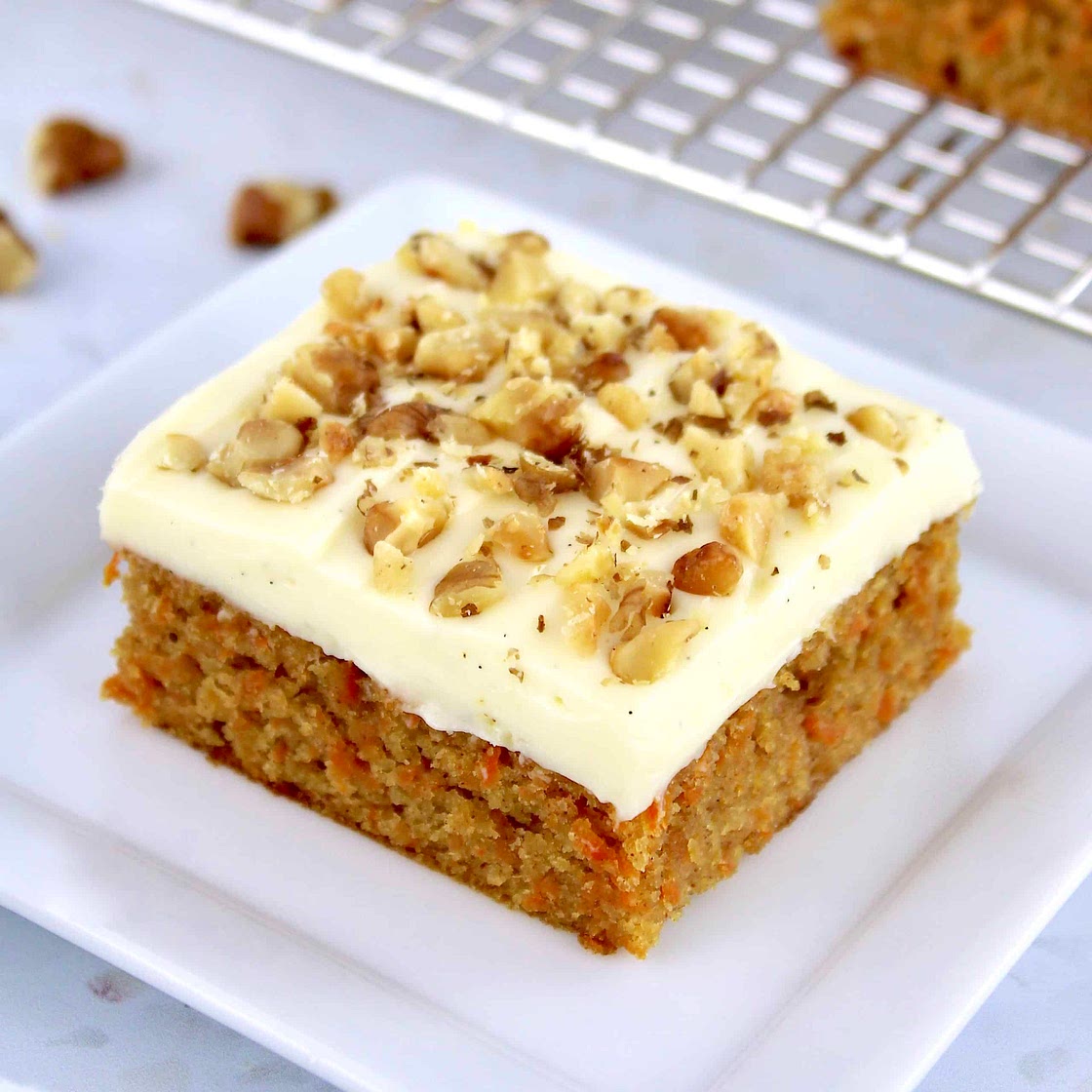 Keto Carrot Cake Bars