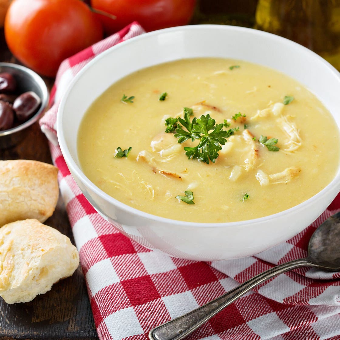 Instant Pot Greek Lemony Chicken & Orzo Soup