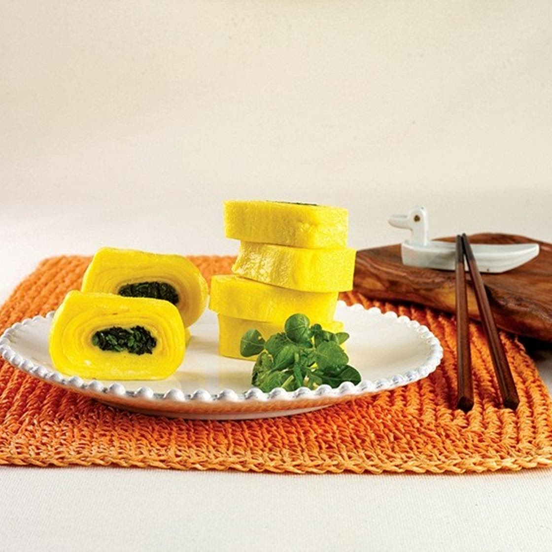 시금치 달걀말이 만드는 법