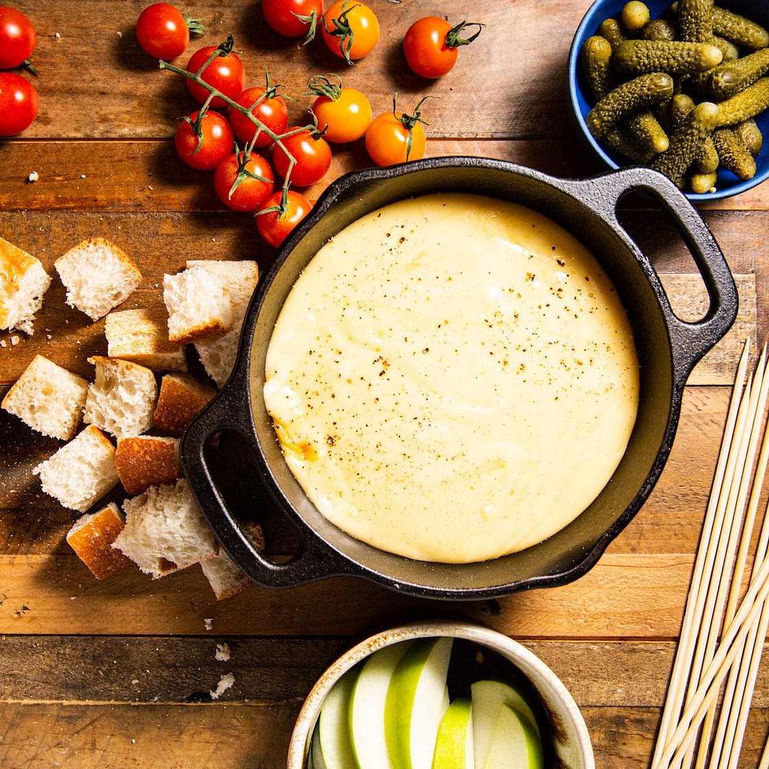 Best-Ever Cheese Fondue