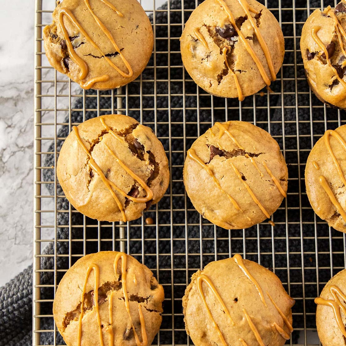 Chocolate Chip Peanut Butter Muffins