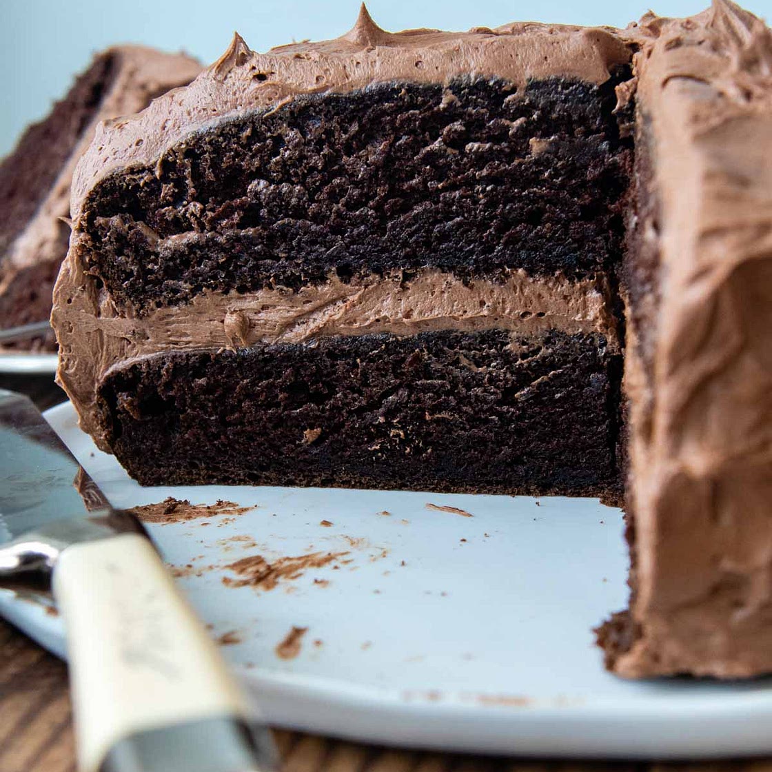 Legit Moist & Easy Gluten-Free Chocolate Cake