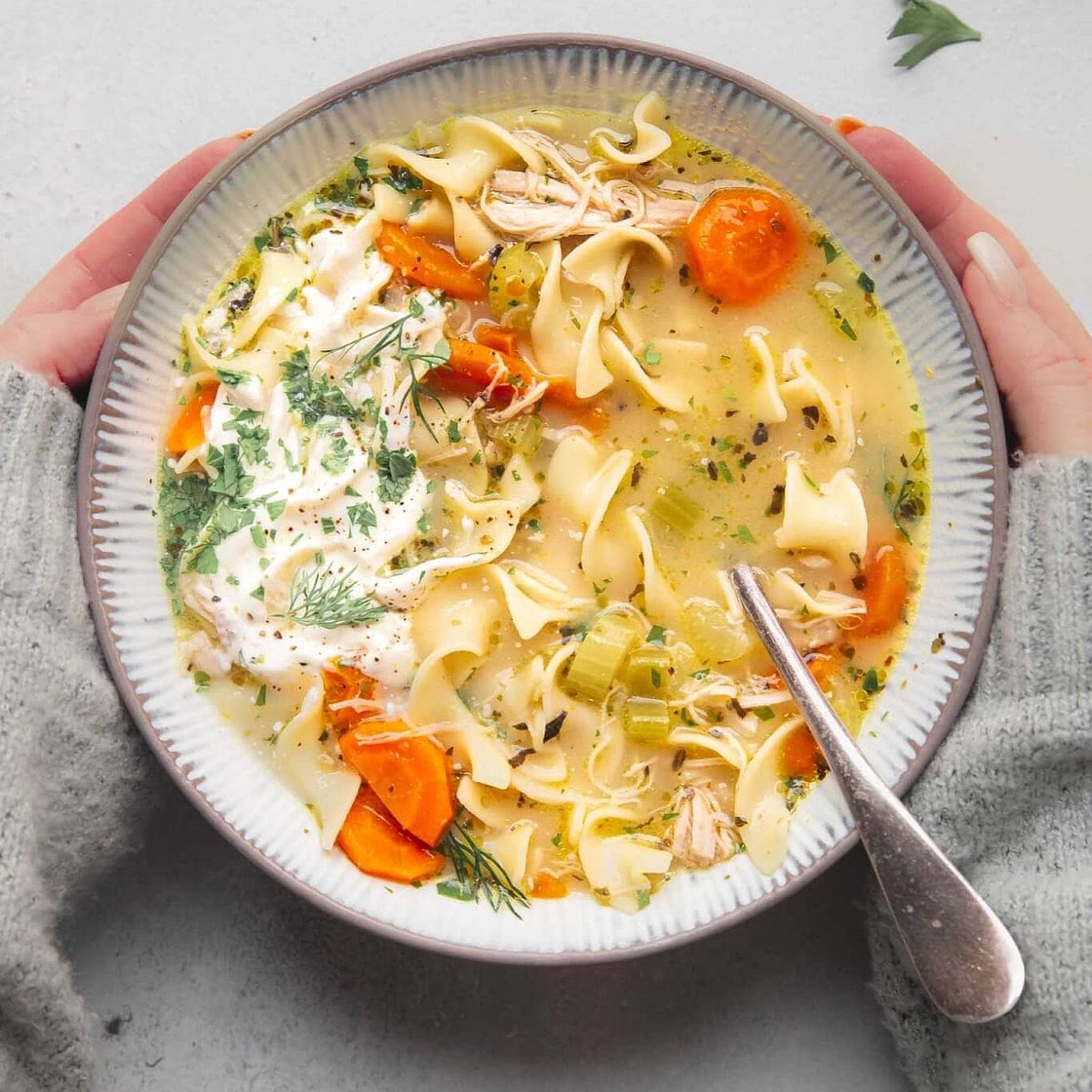 Instant Pot Chicken Noodle Soup