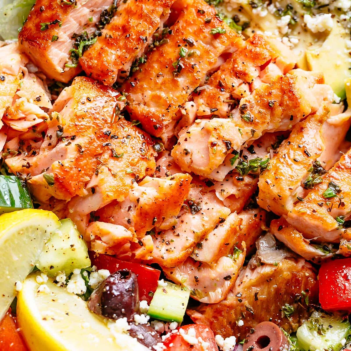 Avocado Salmon Salad