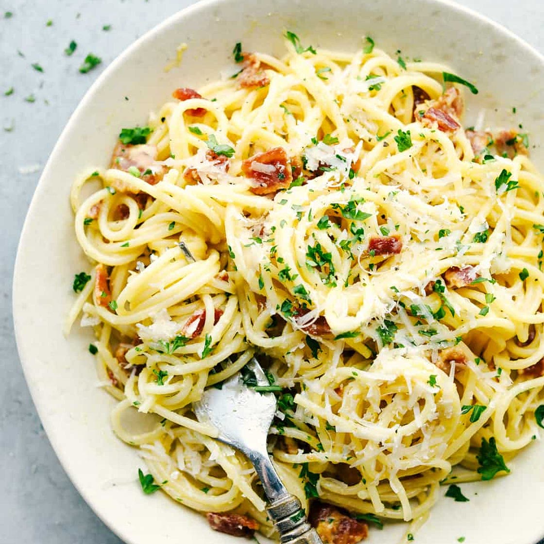 Creamy Bacon Carbonara