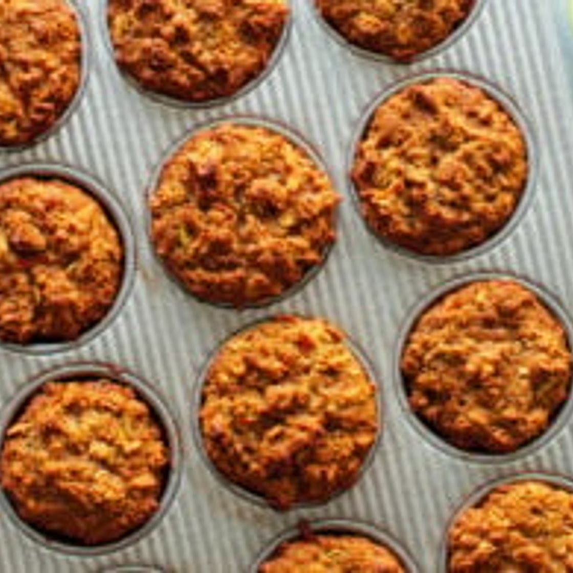 Apple & Carrot "Superhero" Muffins
