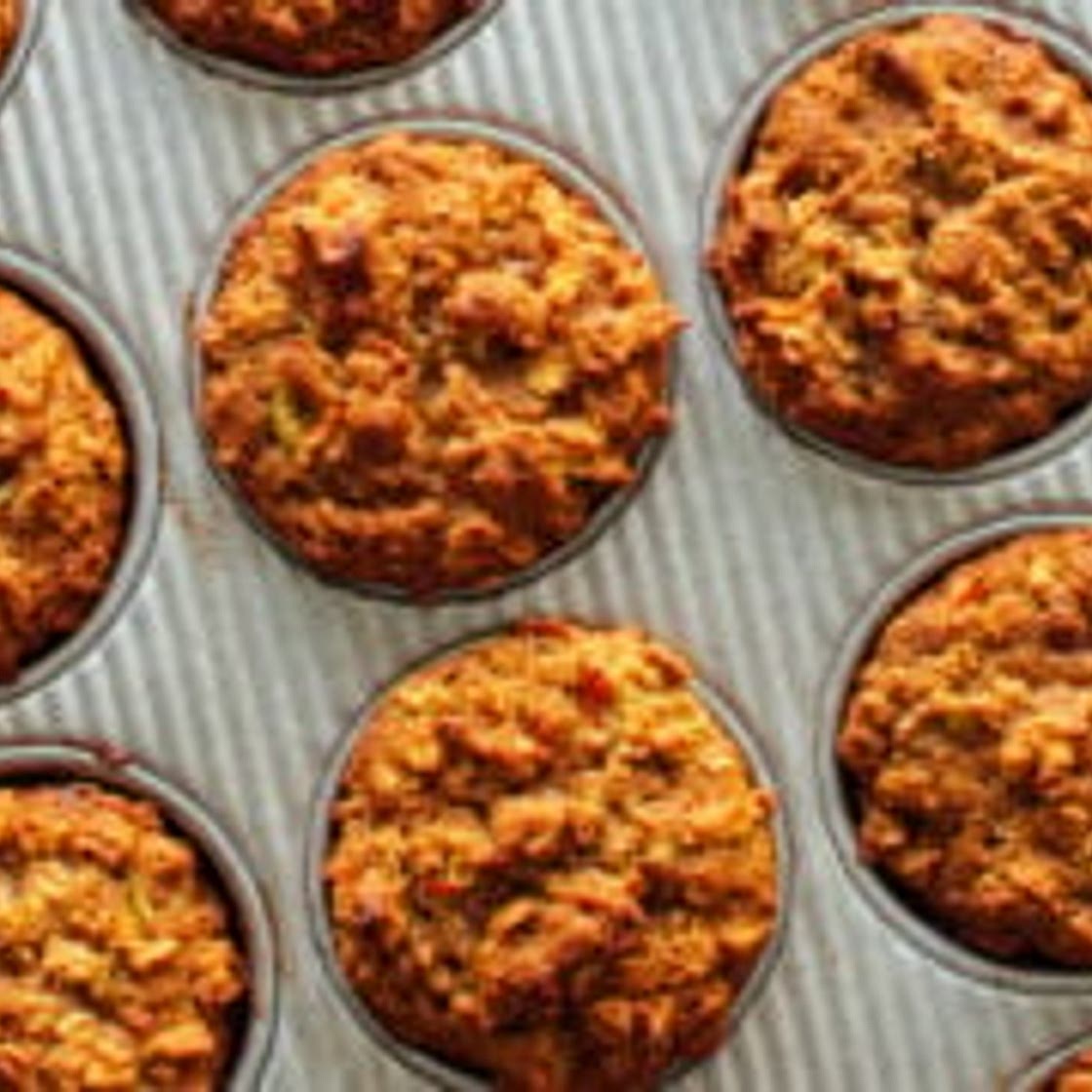 Apple & Carrot "Superhero" Muffins