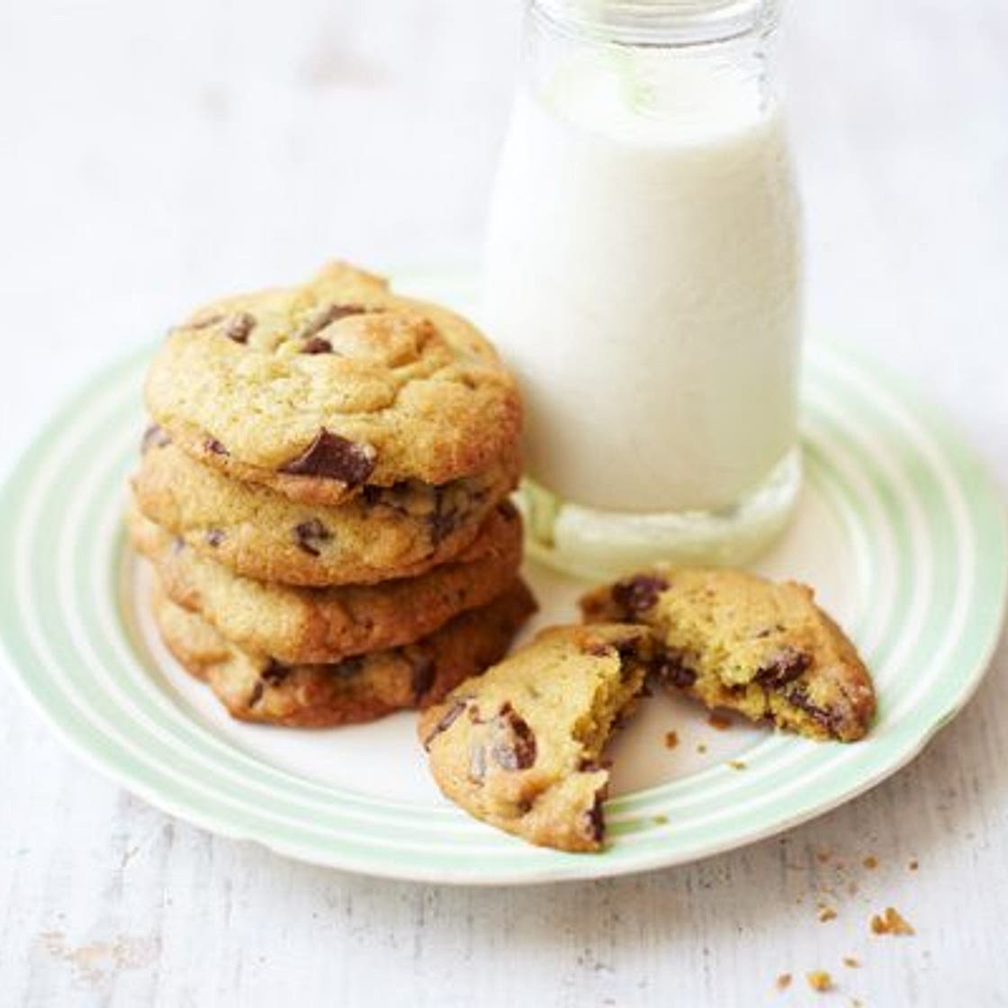 Vintage chocolate chip cookies