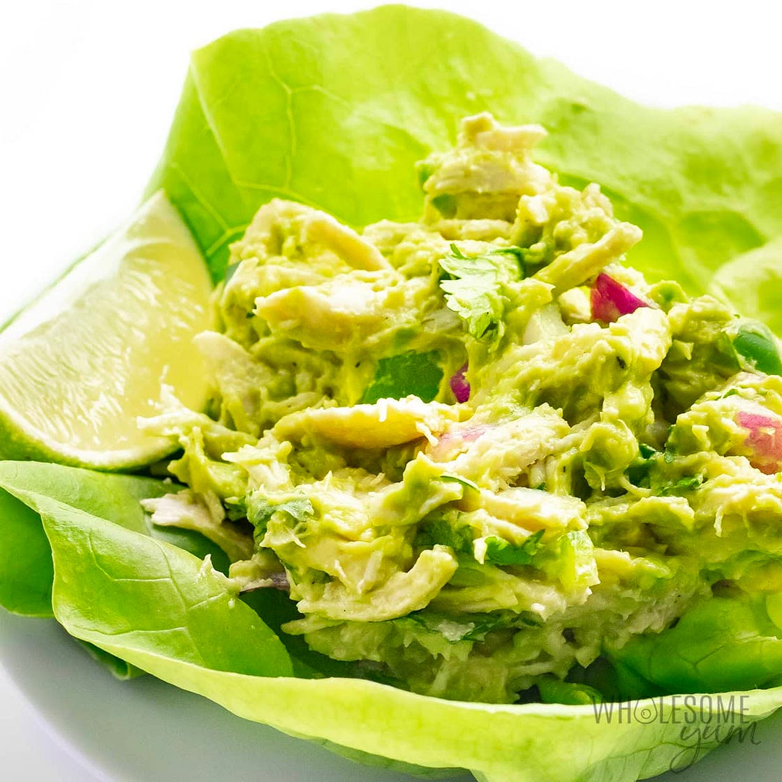 Avocado Chicken Salad (6 Ingredients)