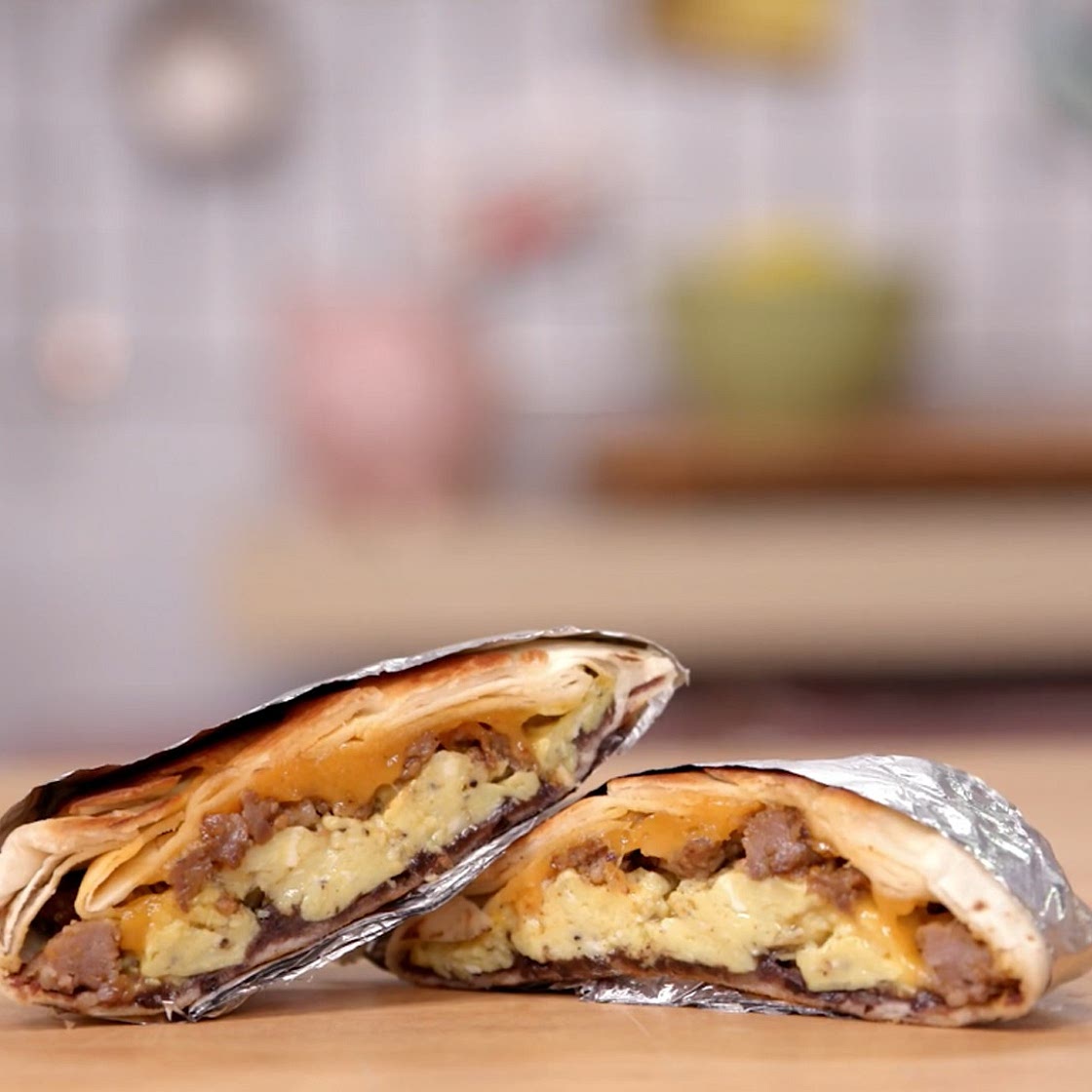 Stuffed Breakfast Quesadilla