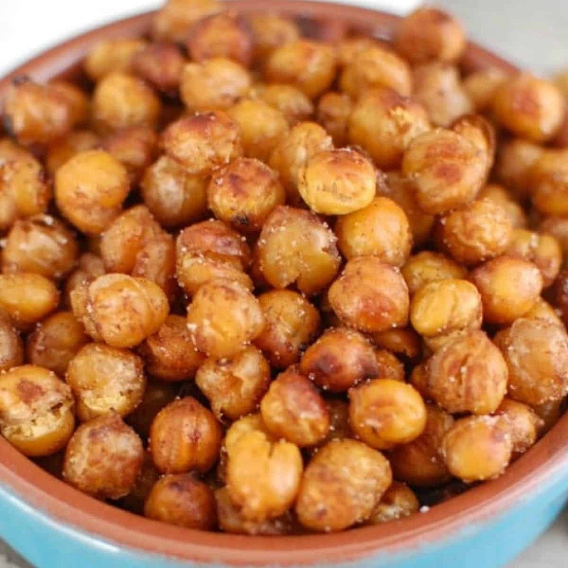 Crunchy Roasted Chickpeas
