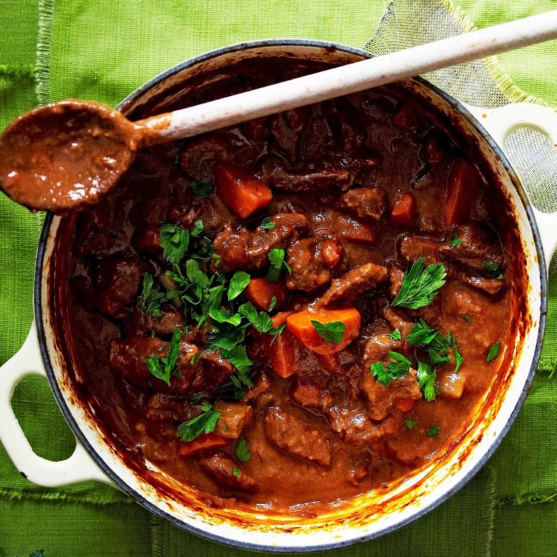 Traditional beef casserole