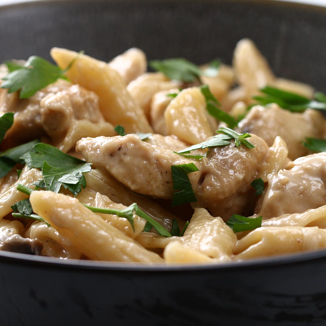 One-Pot Creamy Chicken Marsala Pasta Recipe by Tasty