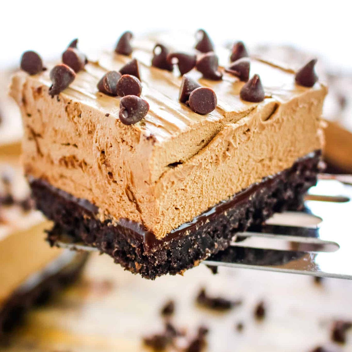 No Bake Chocolate Cheesecake