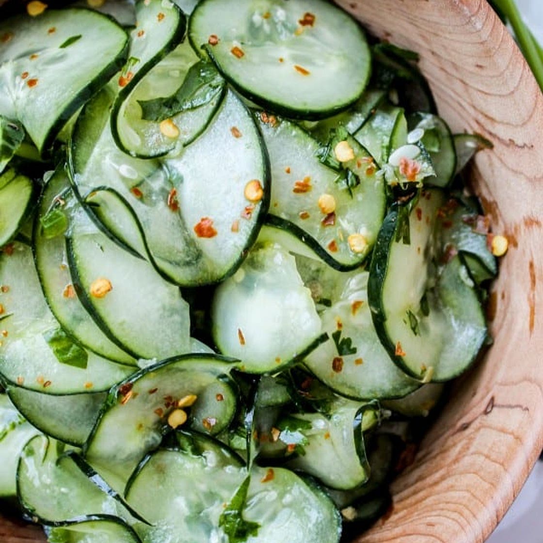 Cilantro-Lime Cucumber Salad