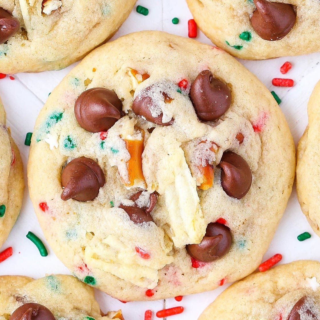 Santa's Trash Cookies